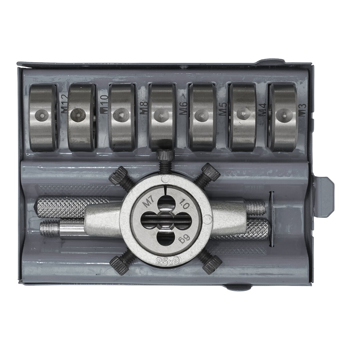 Split Die Set 9pc Metric