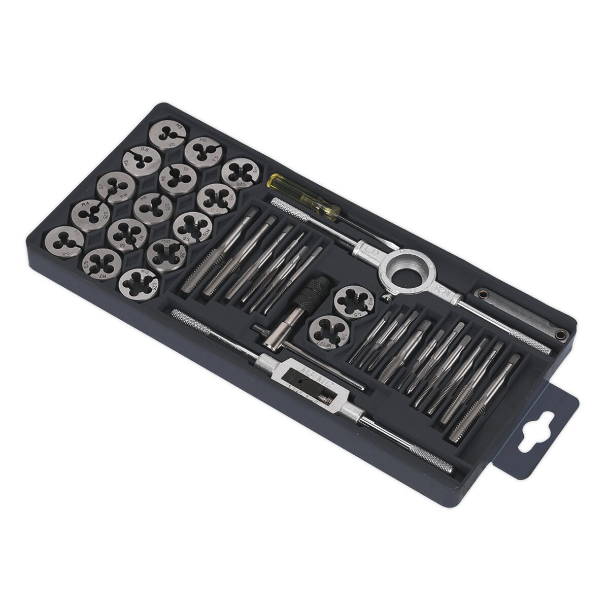 Tap & Die Set 40pc Split Dies Metric