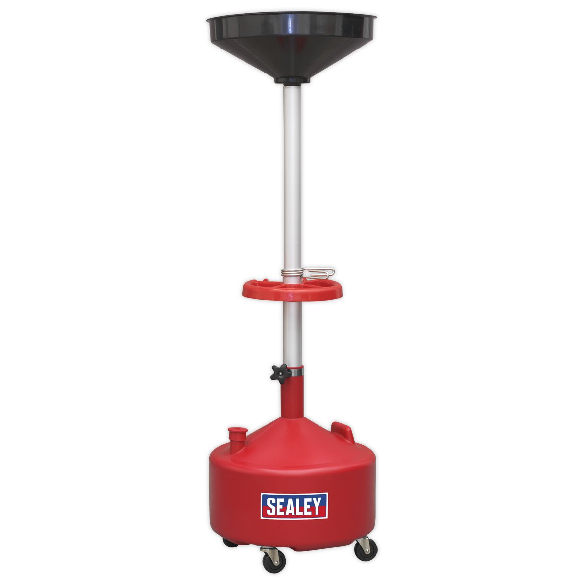 Mobile Oil Drainer 36L Manual Discharge