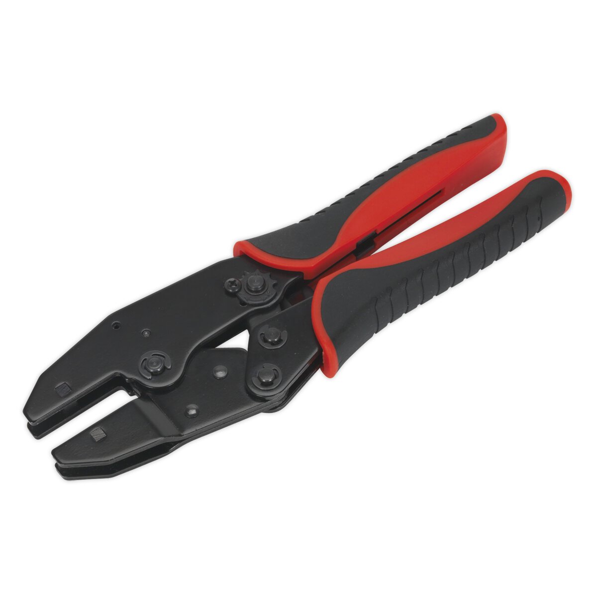 Ratchet Crimping Tool without Jaws
