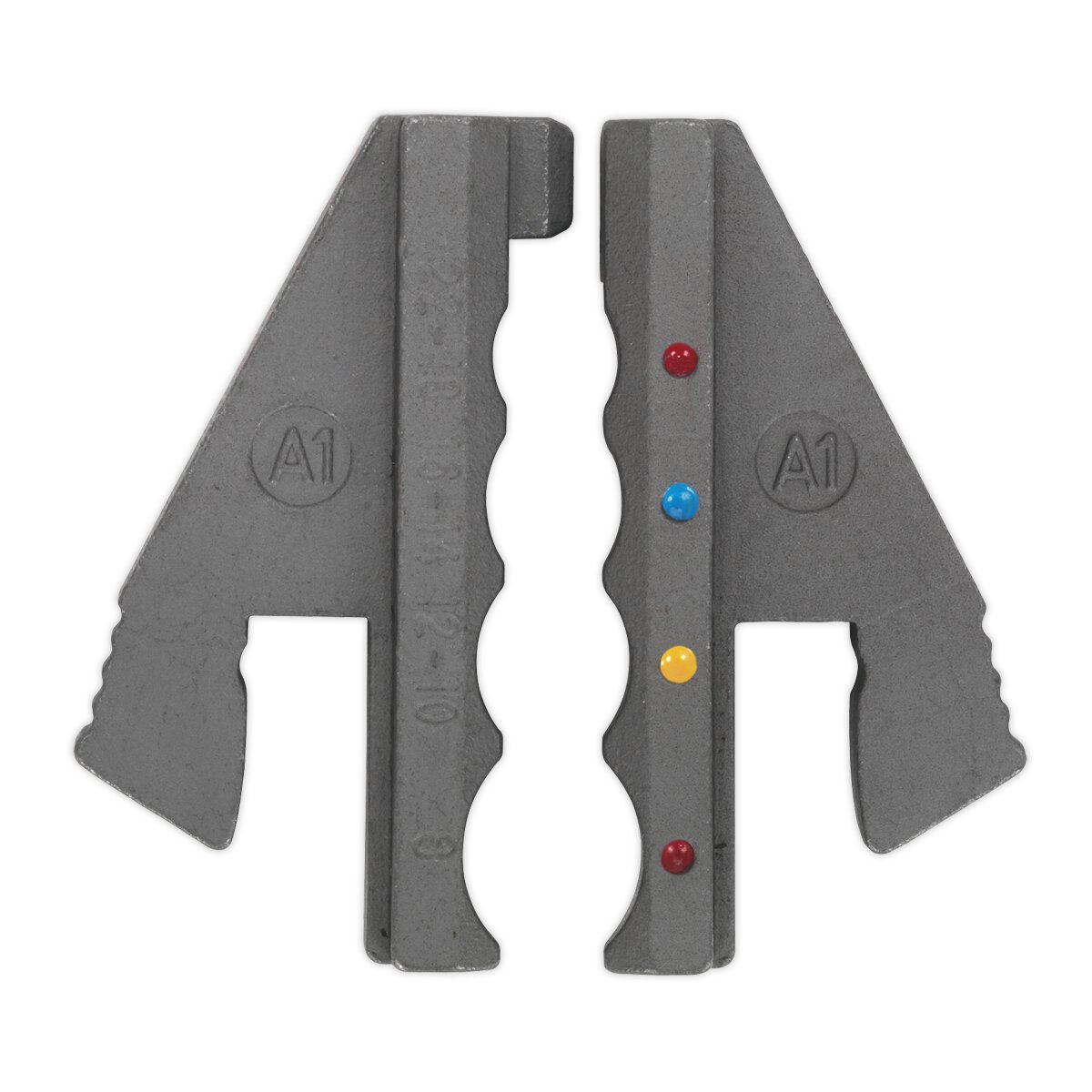 Heat Shrink Butt Connector Crimping Jaws