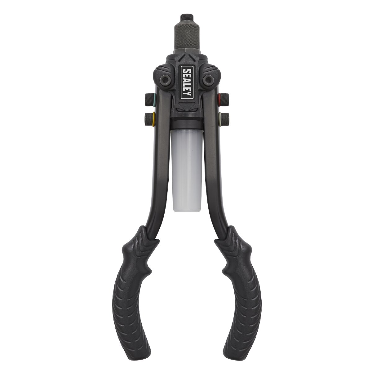 Compact Riveter with Collection Bowl Heavy-Duty