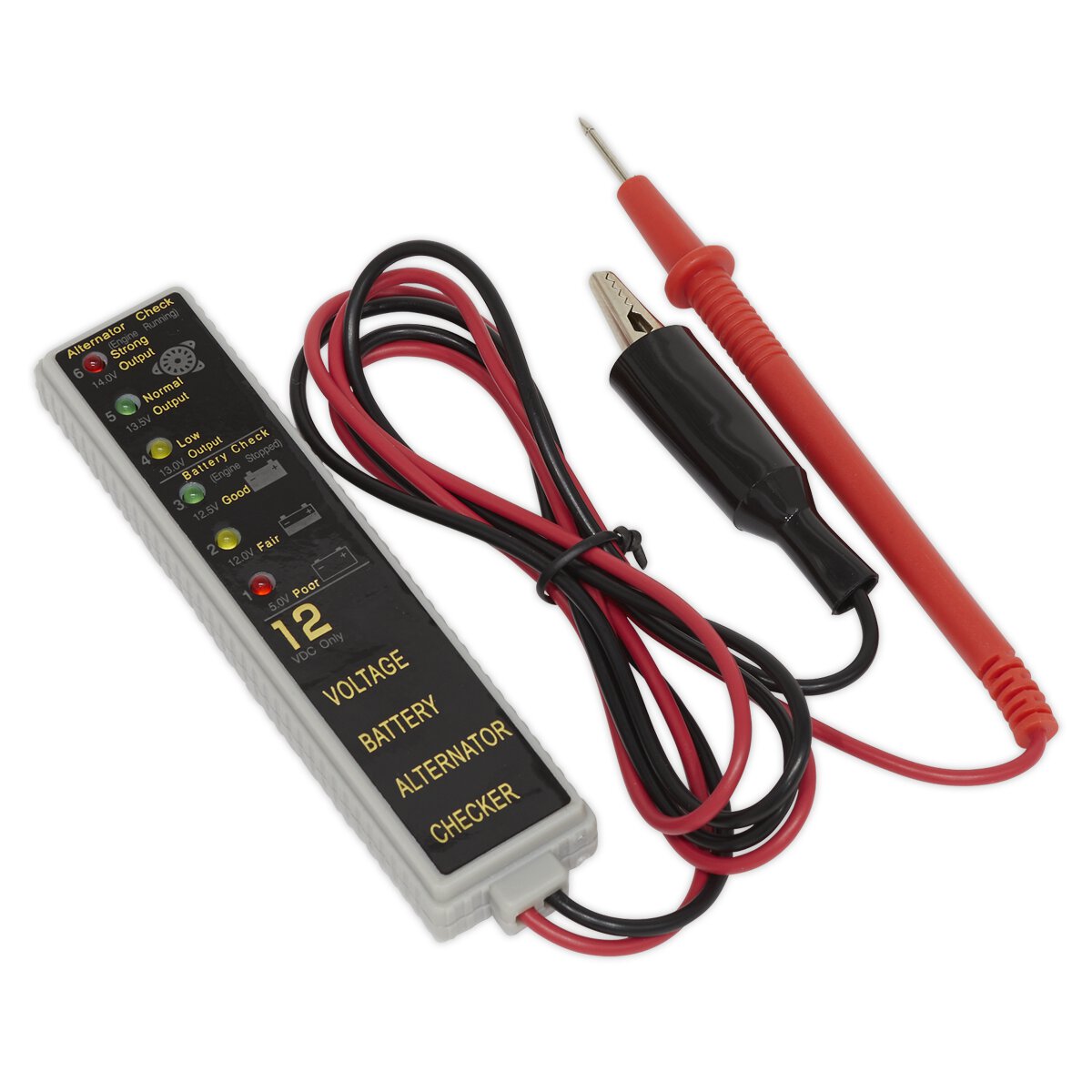 Battery/Alternator Tester 12V LED