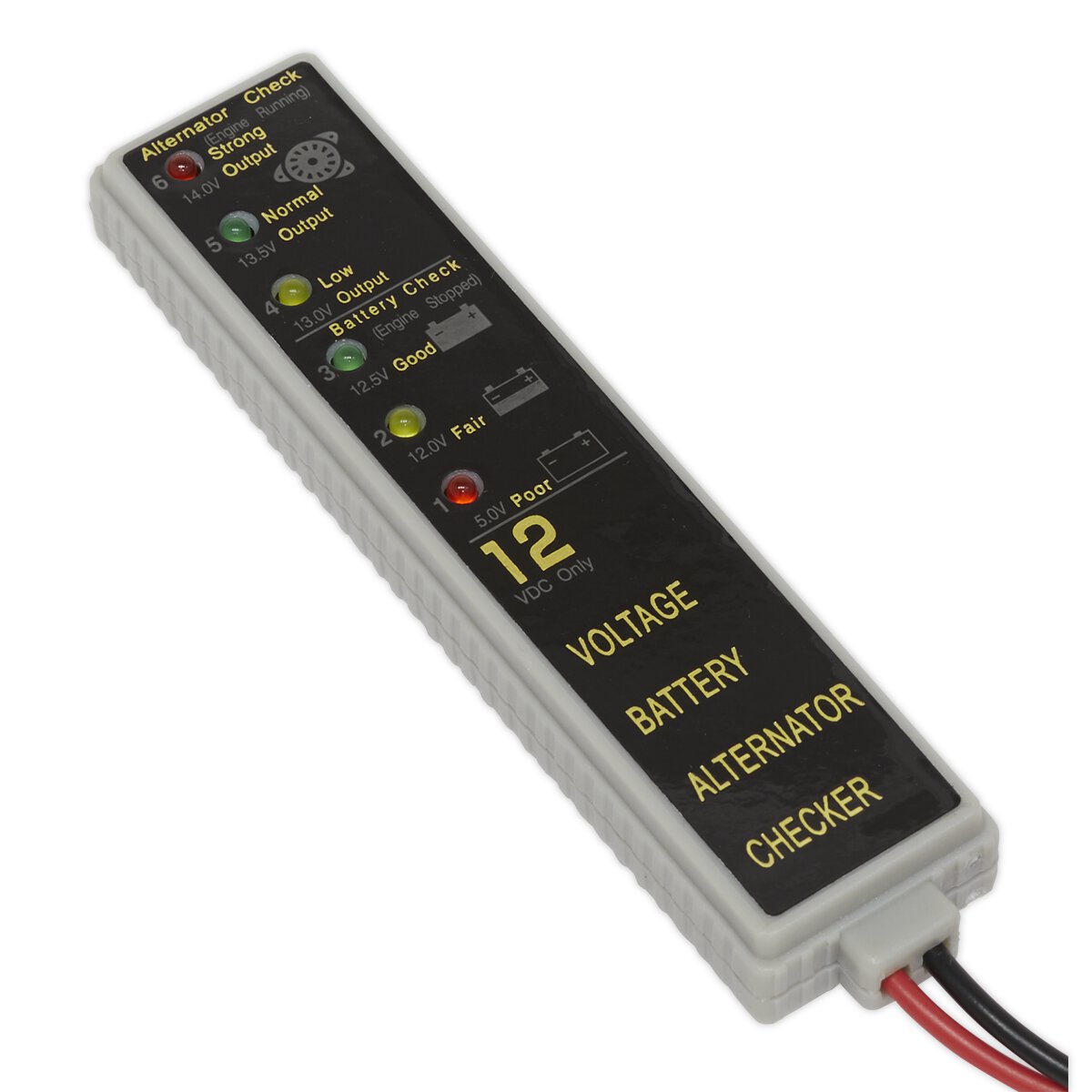 Battery/Alternator Tester 12V LED