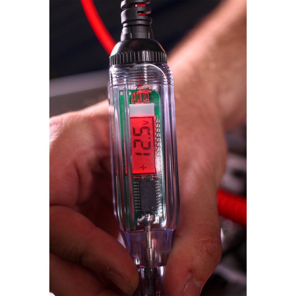 Integrated Test Light/Voltmeter 3-48V