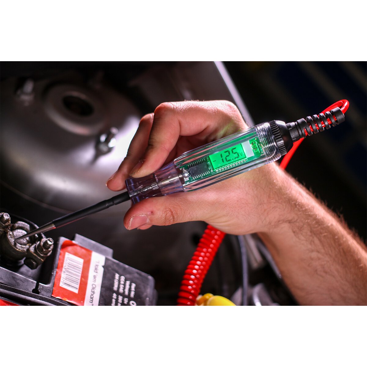 Integrated Test Light/Voltmeter 3-48V