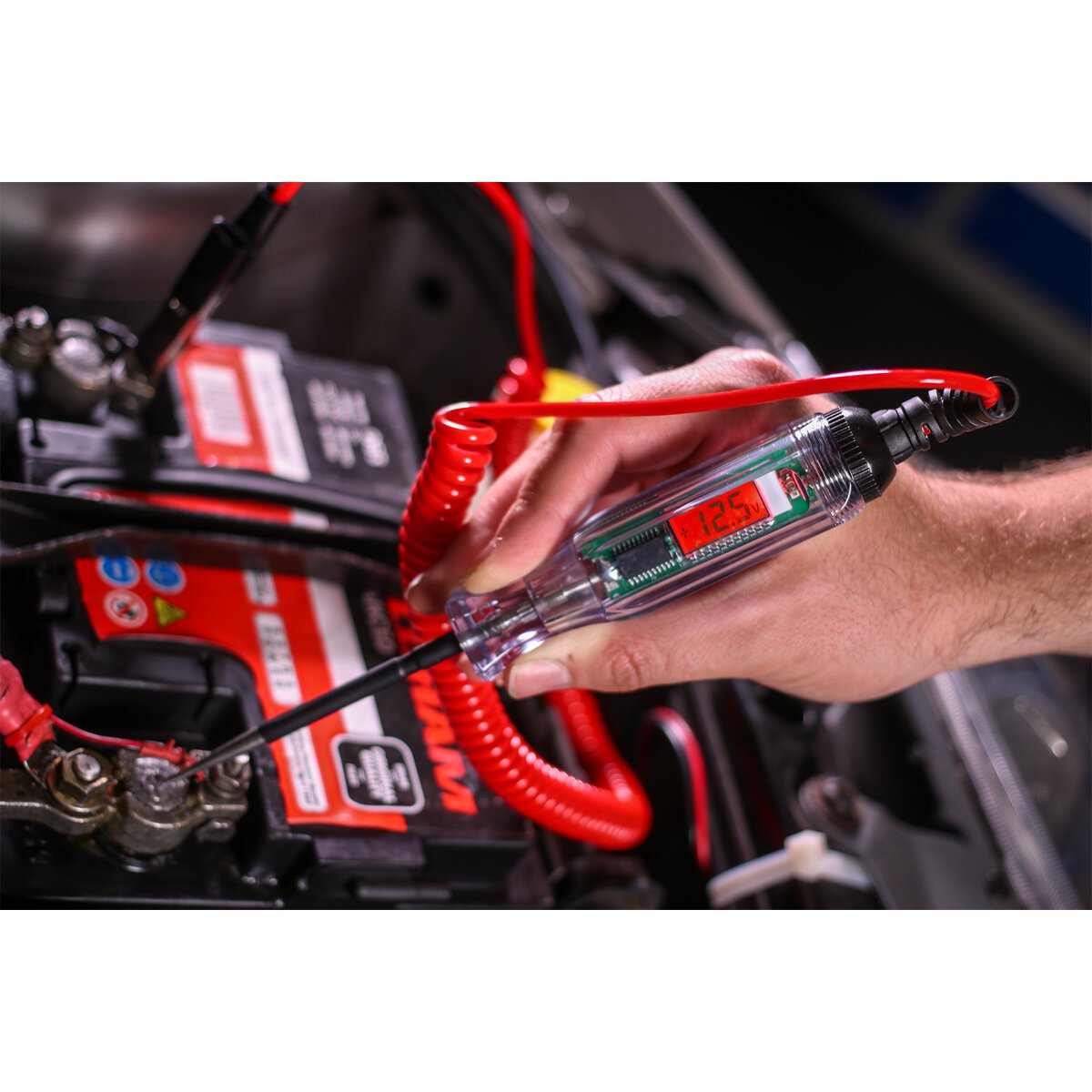 Integrated Test Light/Voltmeter 3-48V