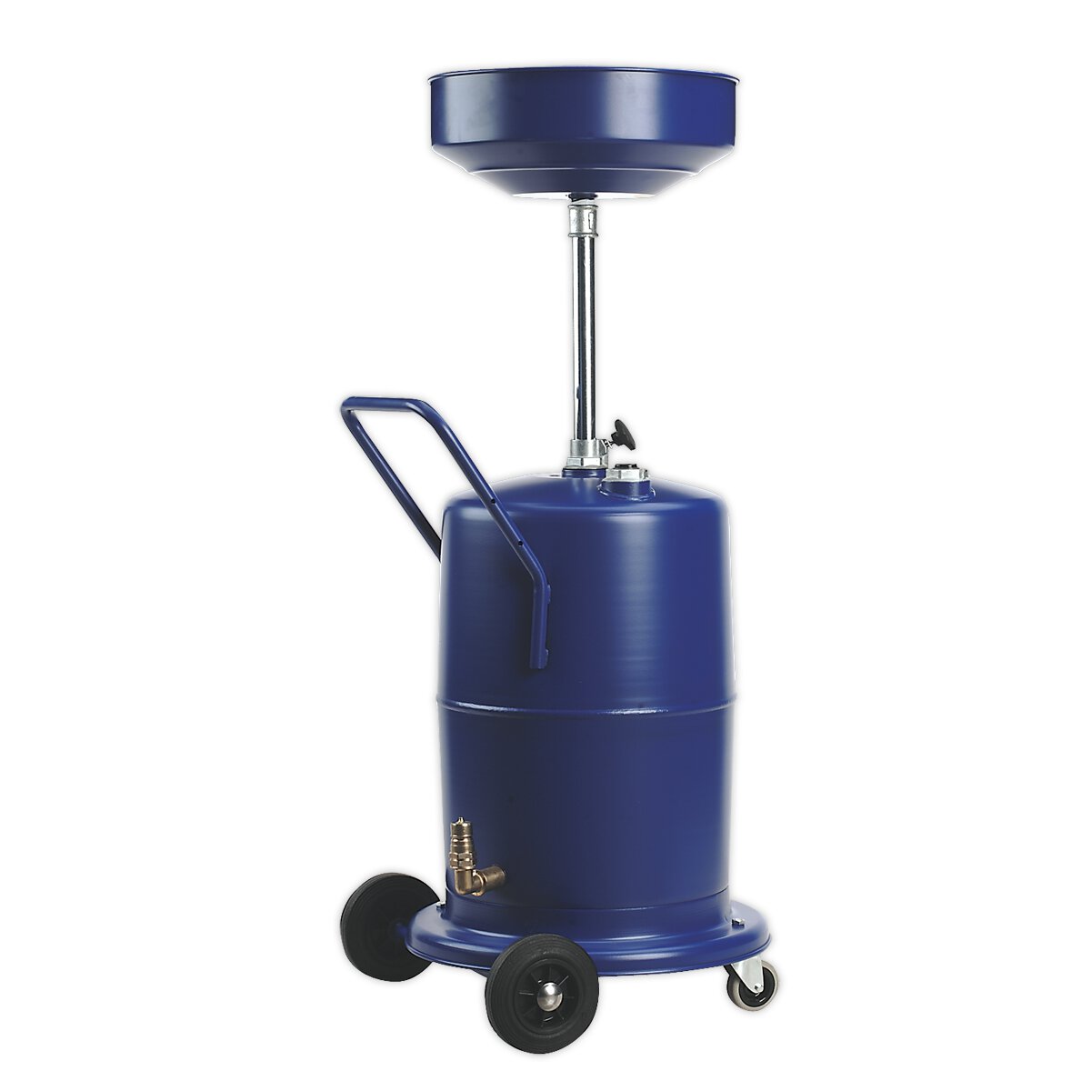 Mobile Oil Drainer 75L Pump Away