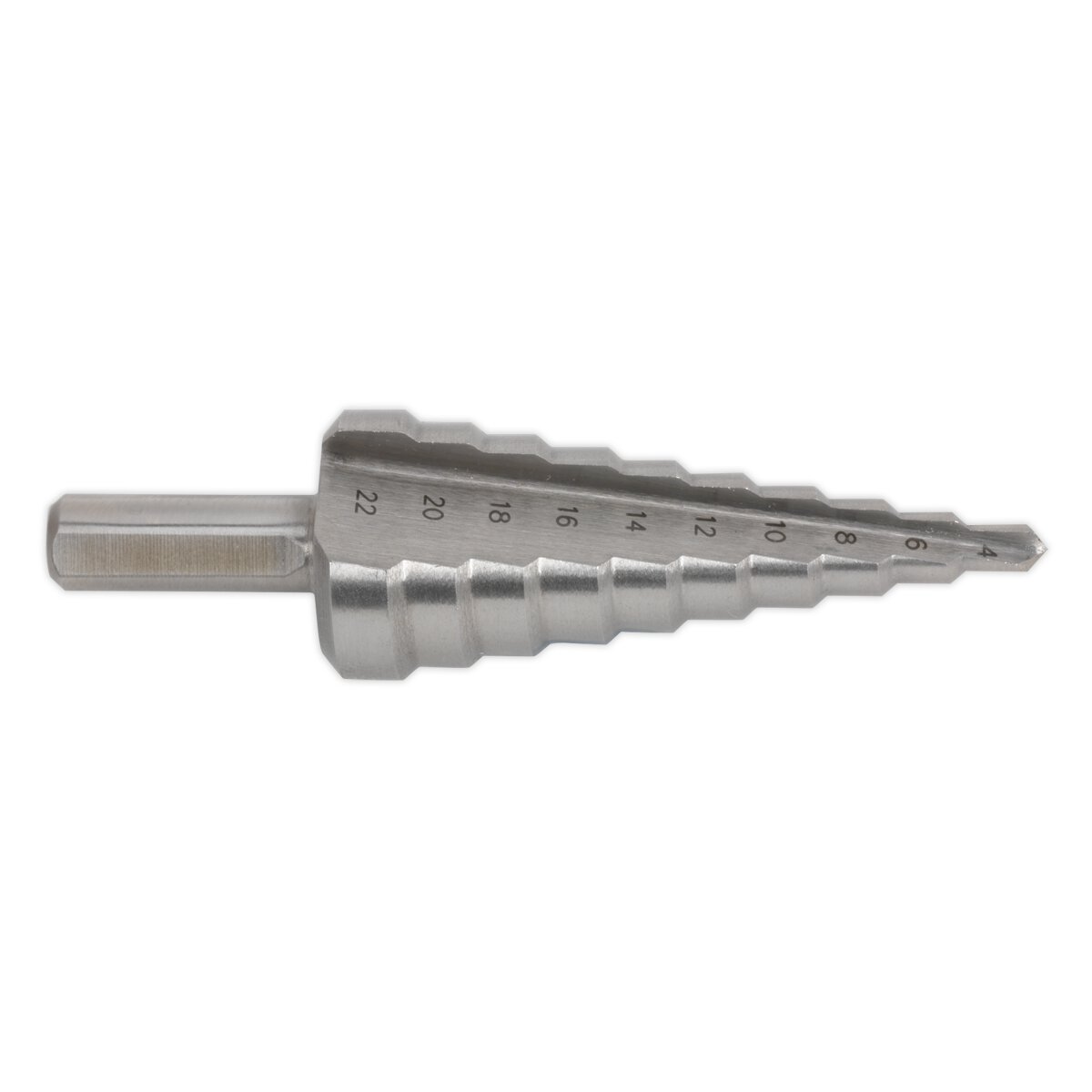HSS M2 Step Drill Bit 4-22mm Double Flute