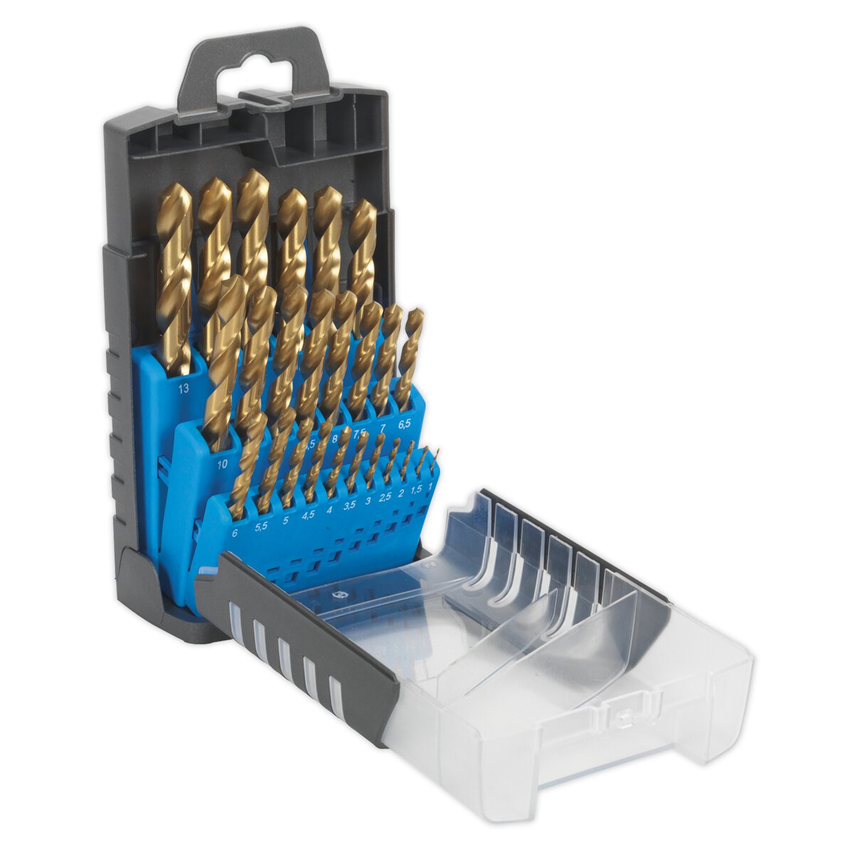 HSS Fully Ground Drill Bit Set 25pc DIN 338 Metric