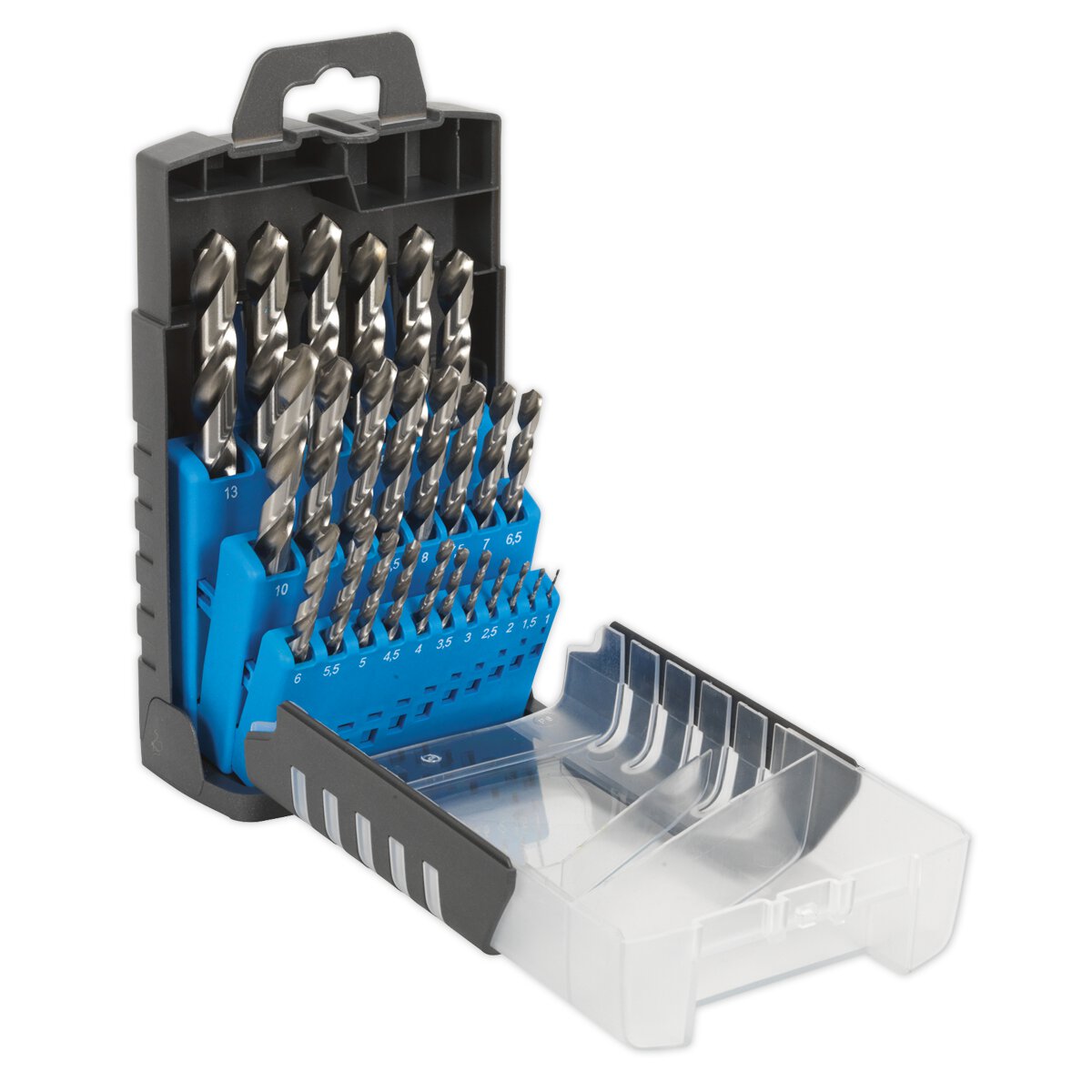 HSS Split Point Fully Ground Drill Bit Set 25pc Metric | Building ...