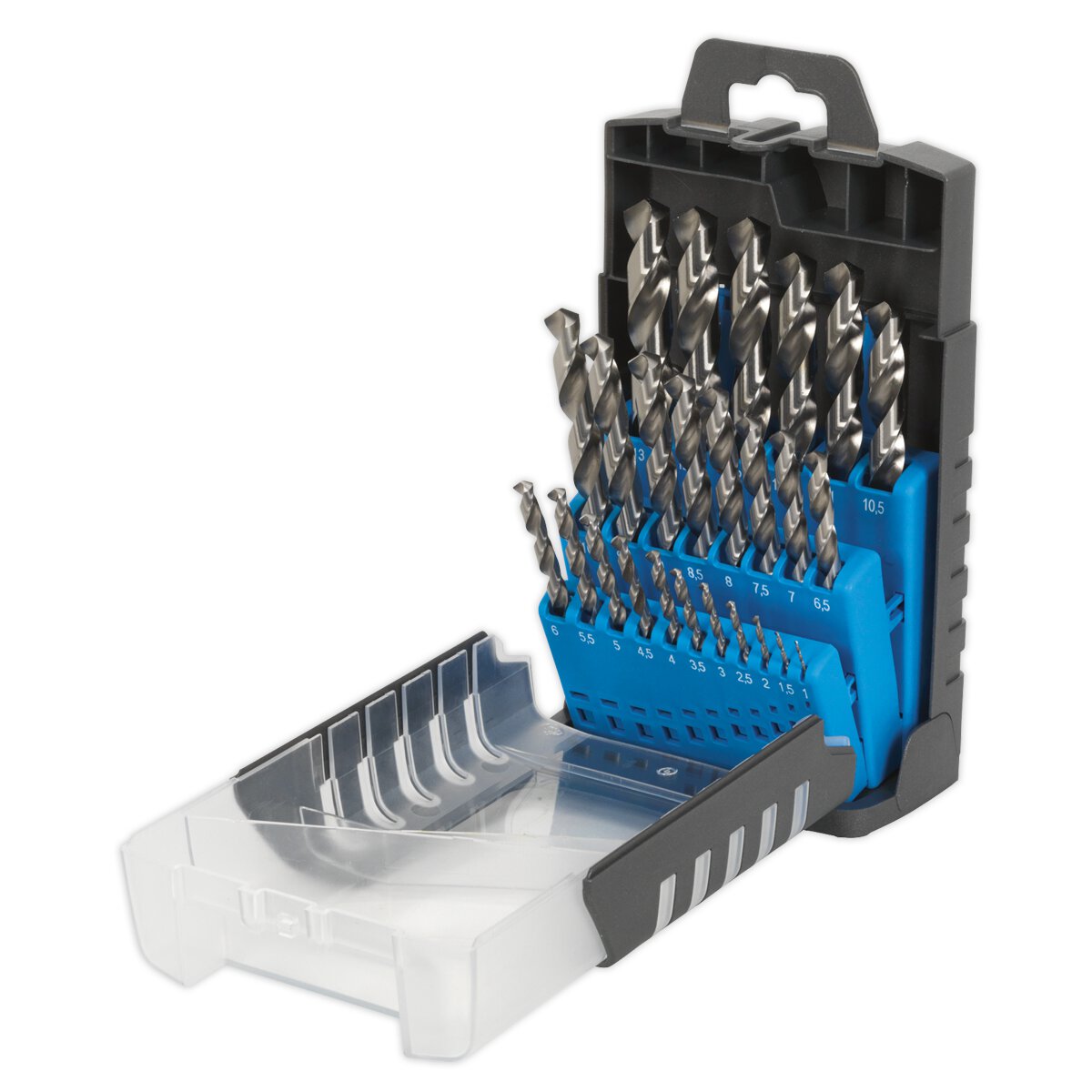 HSS Split Point Fully Ground Drill Bit Set 25pc Metric | Building ...