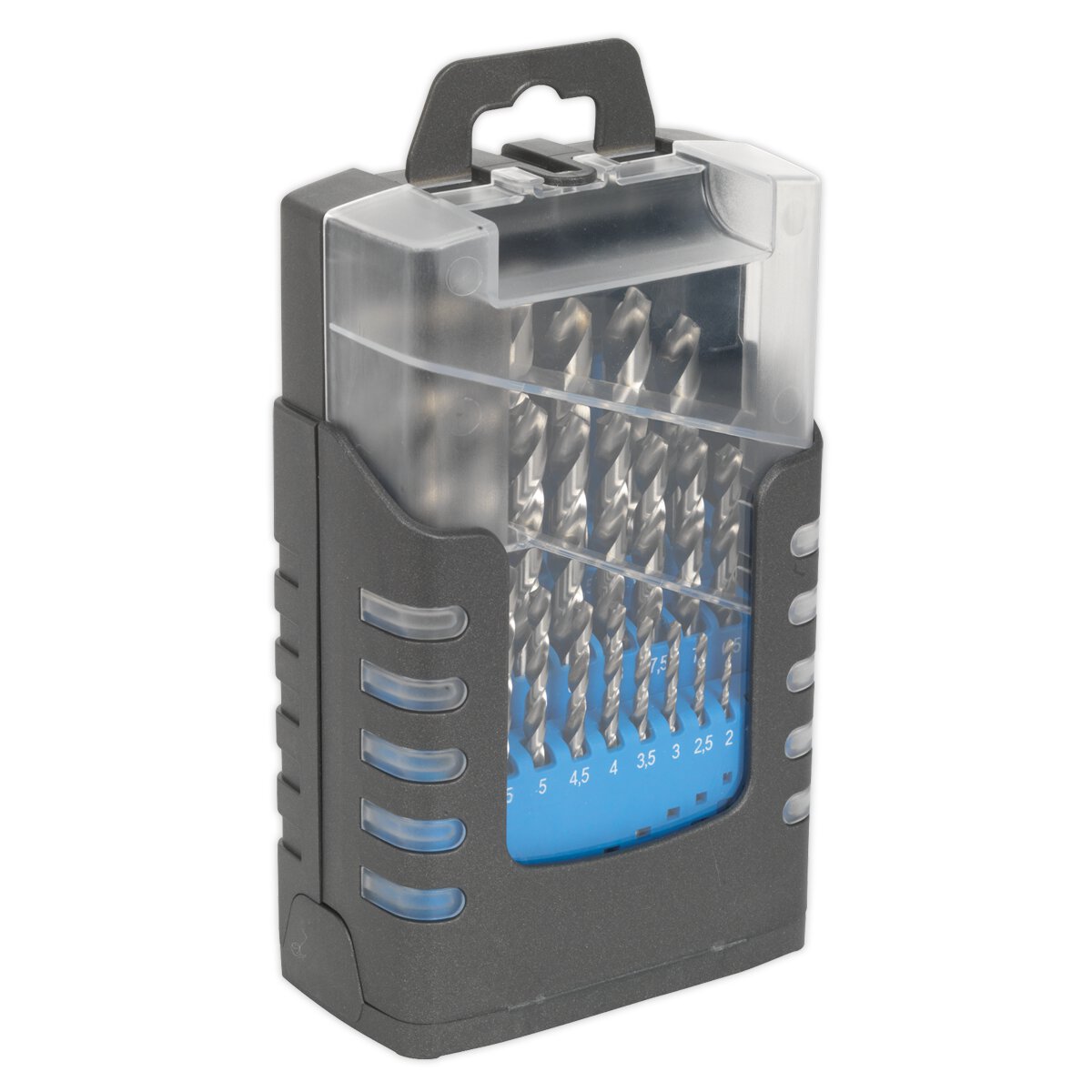 HSS Split Point Fully Ground Drill Bit Set 25pc Metric | Building ...