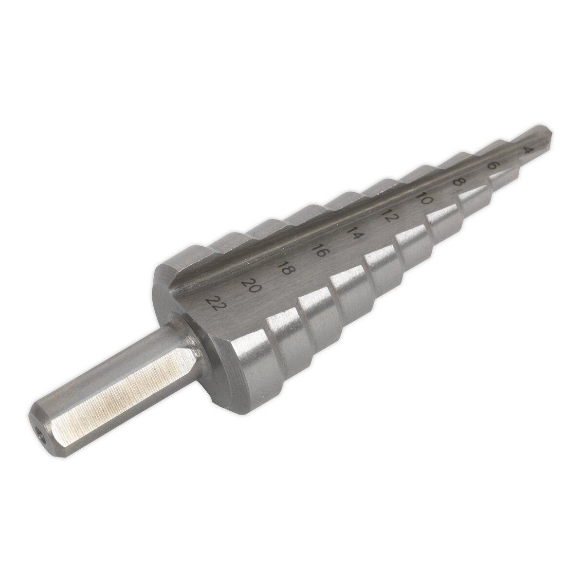 HSS 4341 Step Drill Bit 4-22mm Double Flute