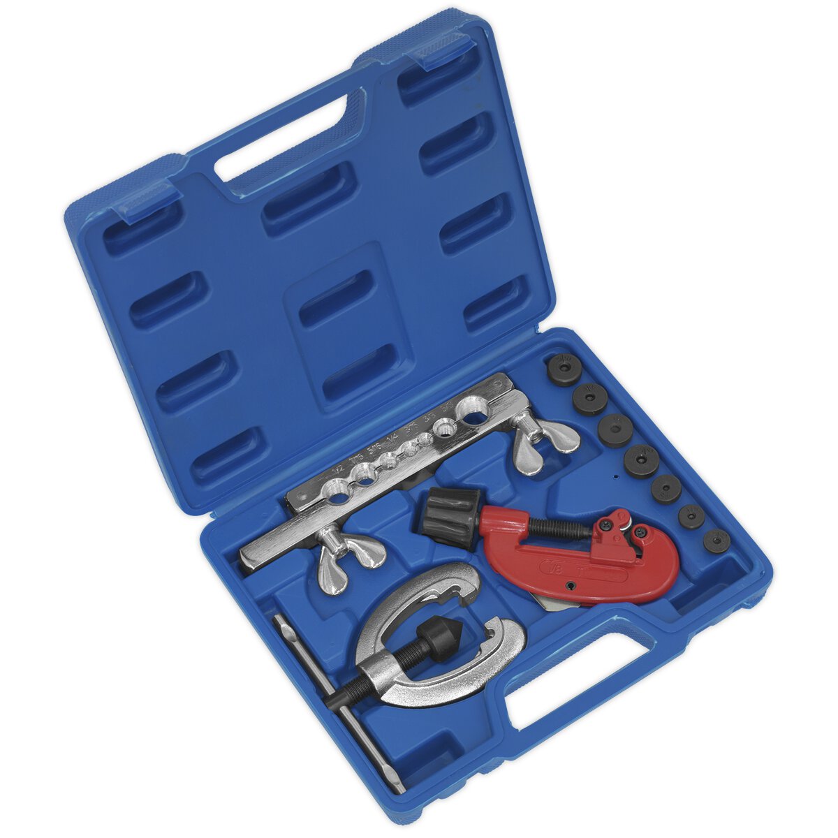 Pipe Flaring & Cutting Kit 10pc