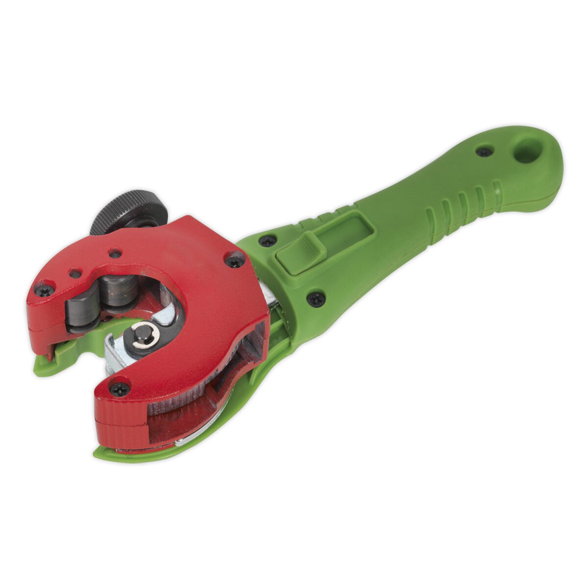 Ratcheting Pipe Cutter 2-in-1 Ø6-28mm