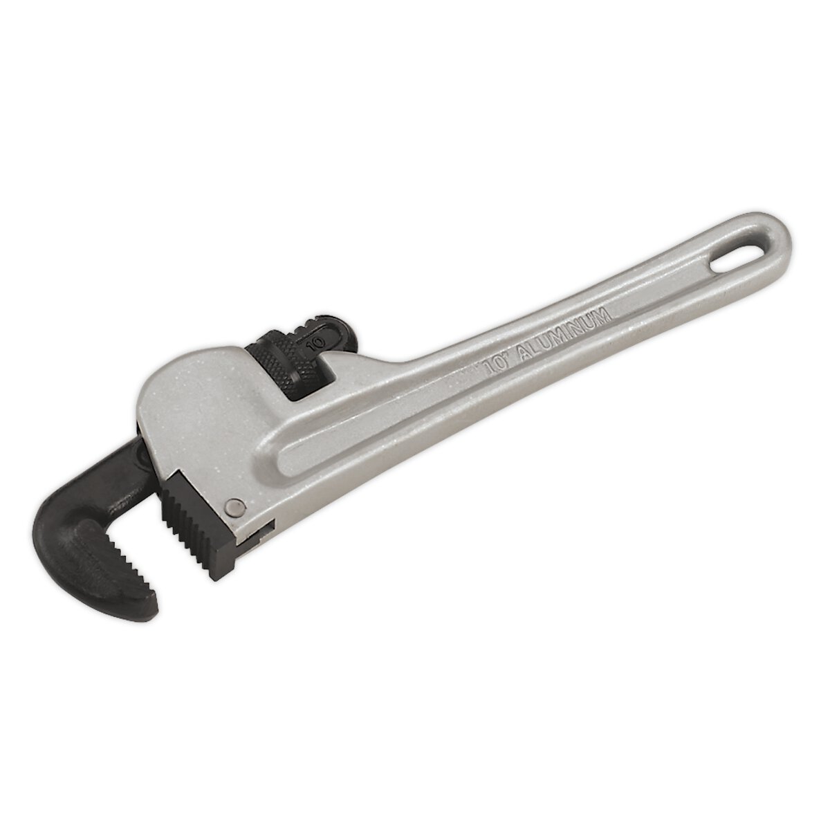 Pipe Wrench European Pattern 250mm Aluminium Alloy