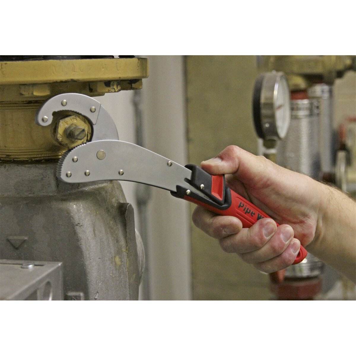 Heavy-Duty Quick Release Auto-Adjustable Pipe Wrench Ø6-25mm
