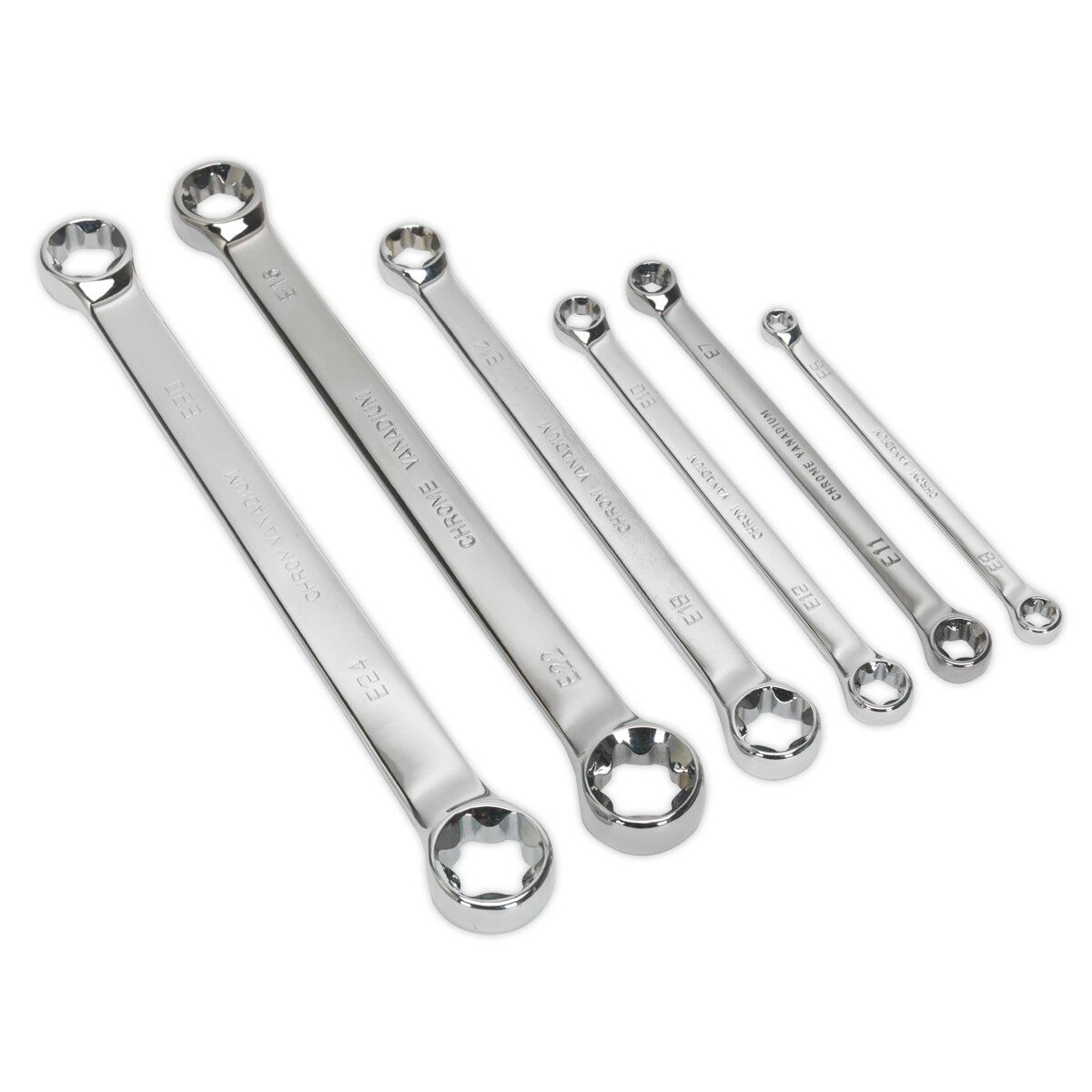 TRX-Star* Double End Spanner Set 6pc