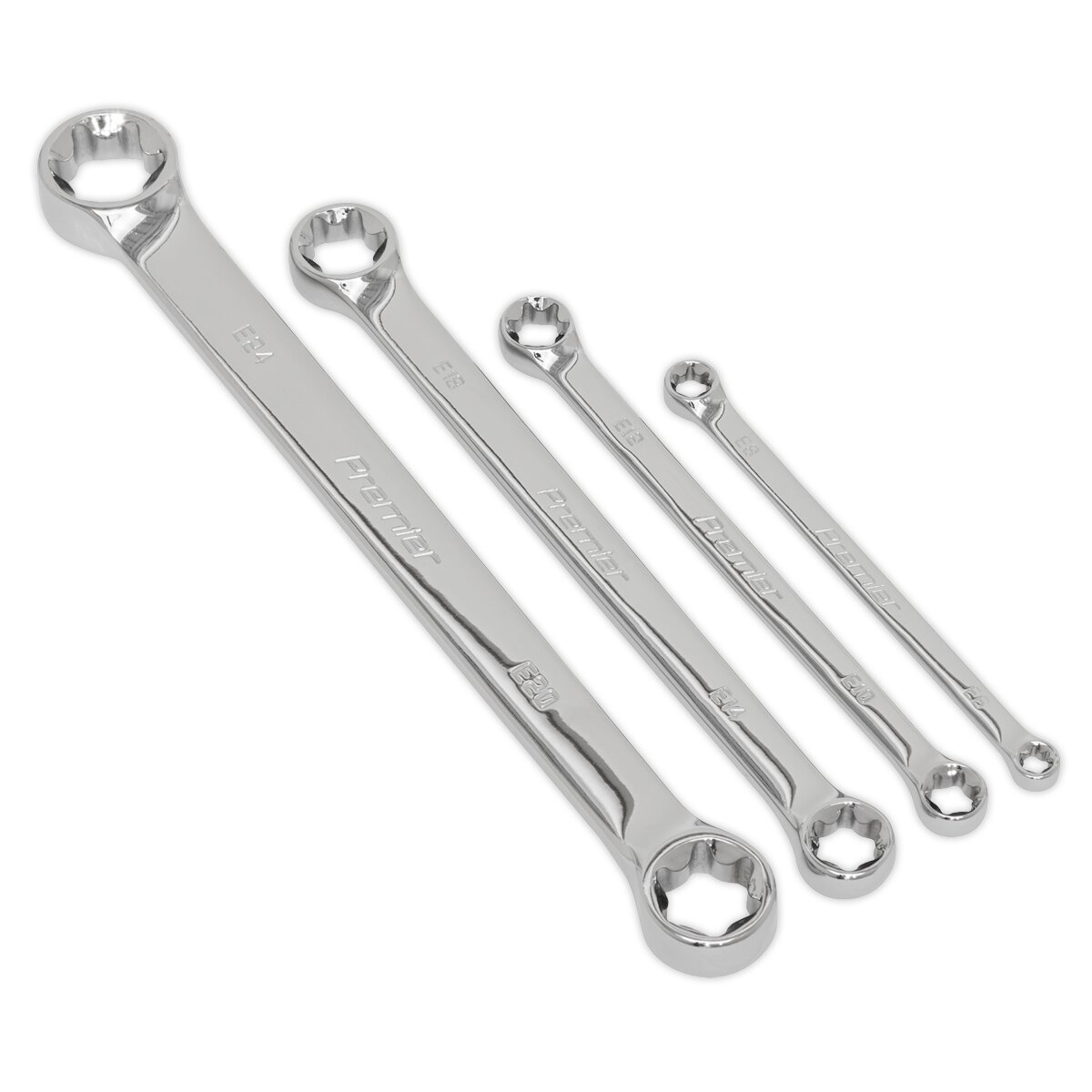 TRX-Star* Double End Spanner Set 4pc