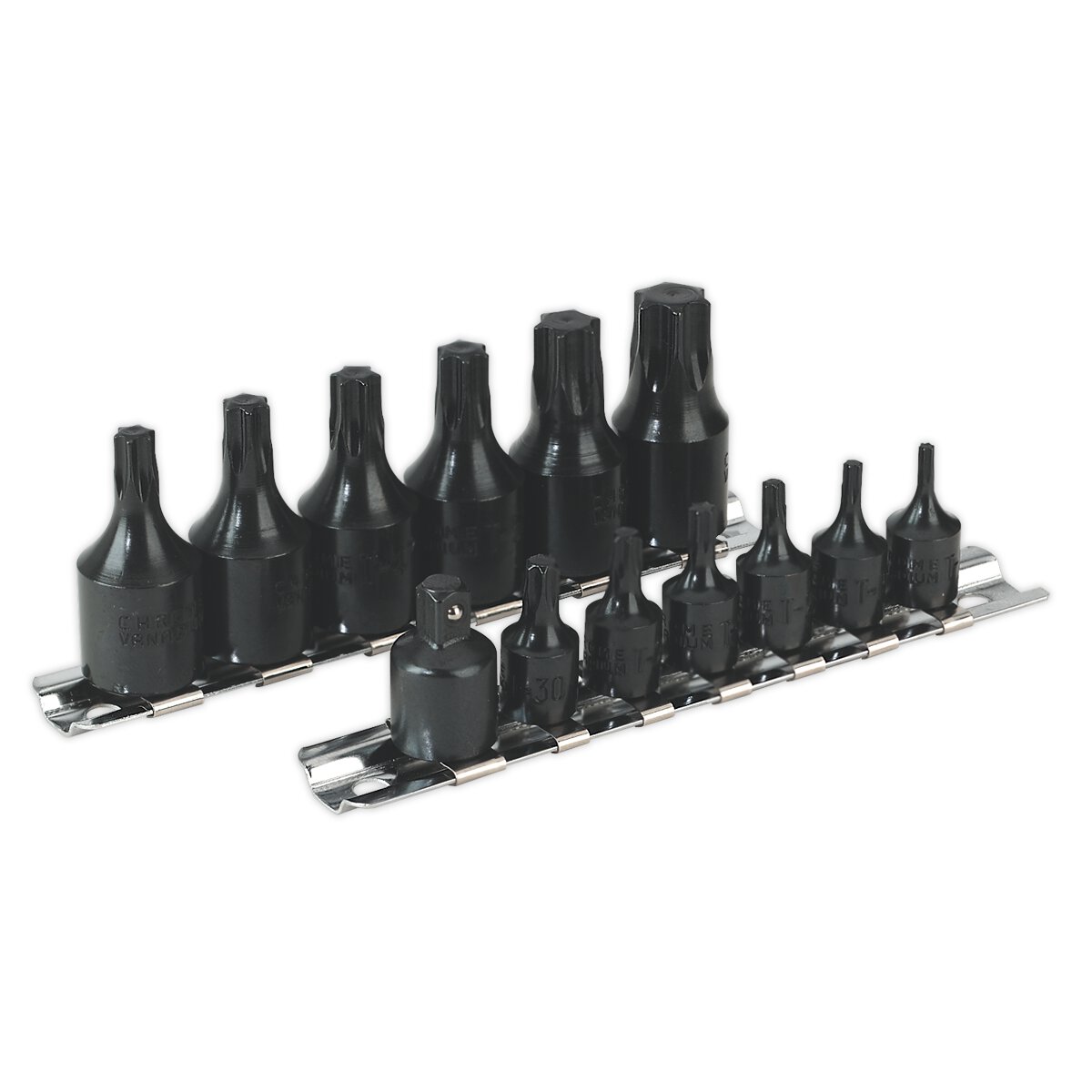 Impact TRX-Star* Socket Bit Set 13pc 1/4" & 3/8"Sq Drive