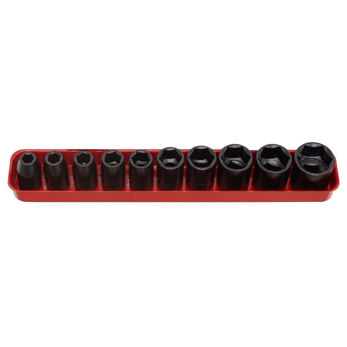 Impact Socket Set 10pc 1/2"Sq Drive Metric