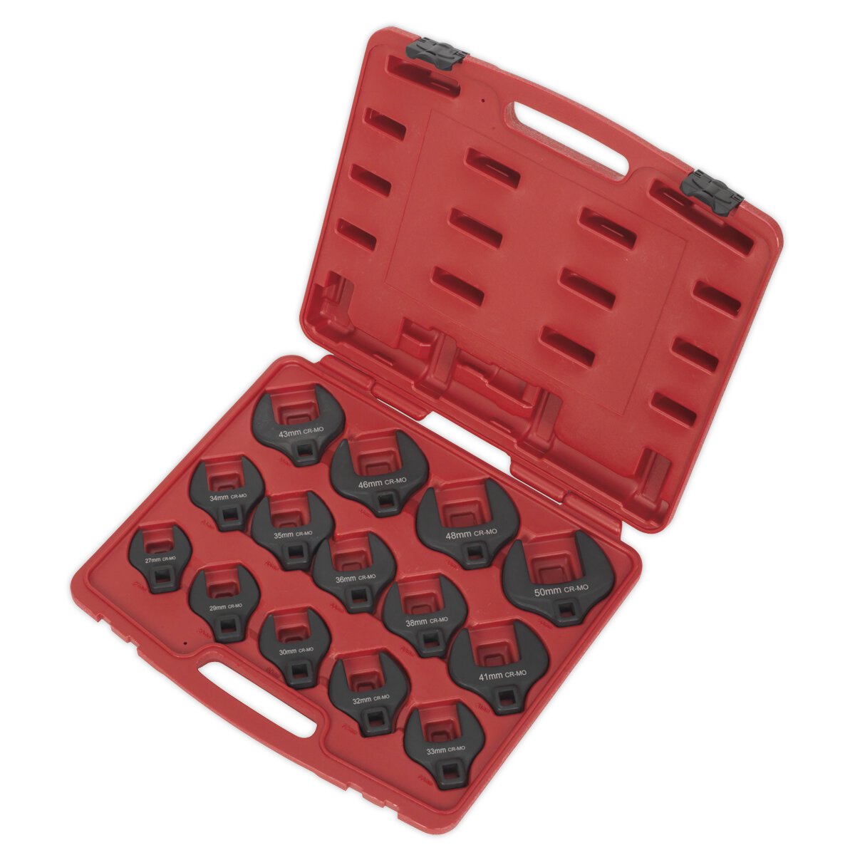 Crow's Foot Spanner Set 14pc 1/2"Sq Drive Metric
