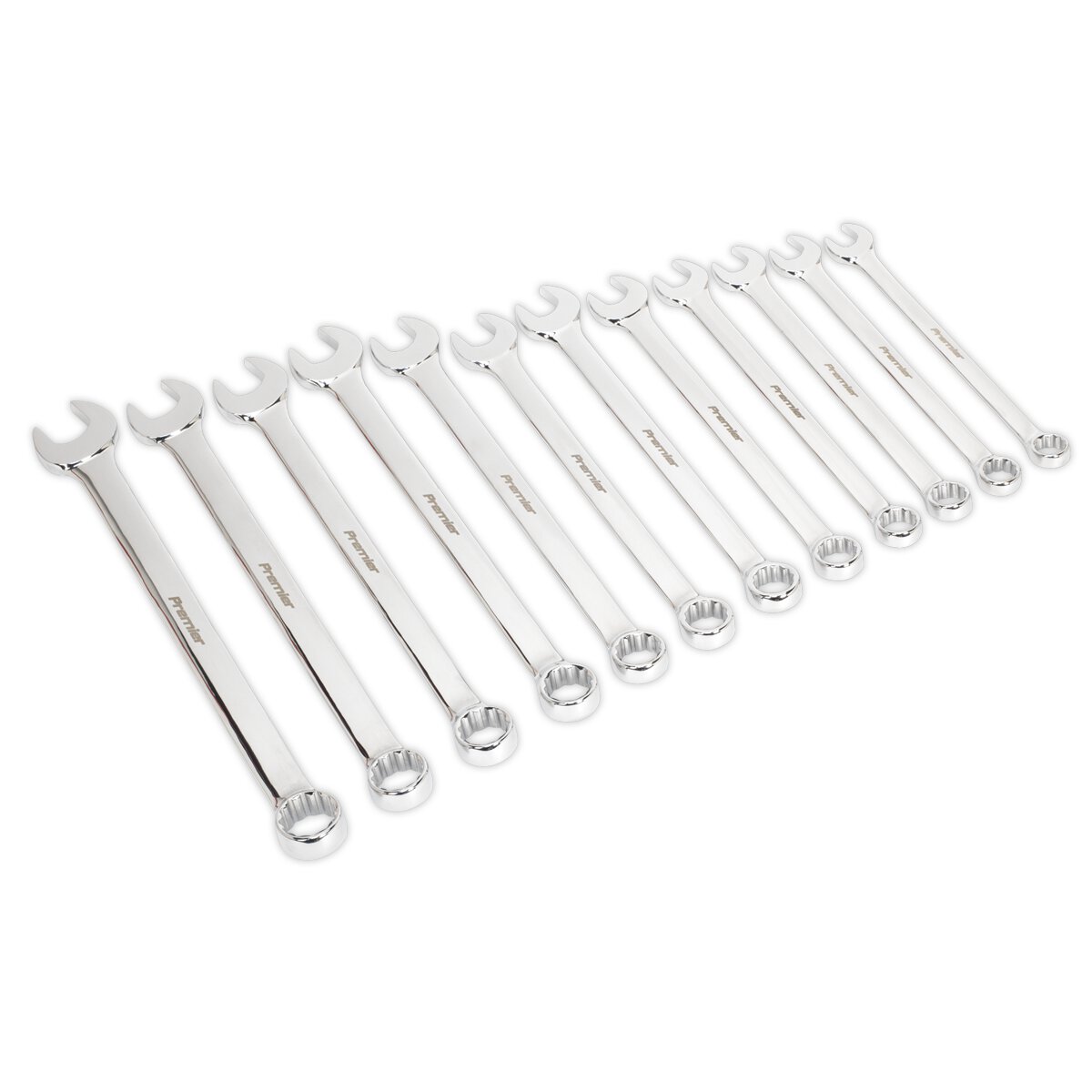Combination Spanner Set 12pc Jumbo Metric