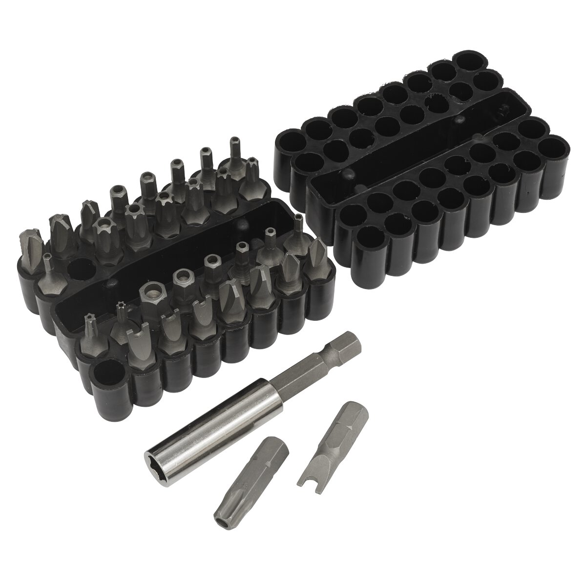 Security Bit & Magnetic Adaptor Set 33pc
