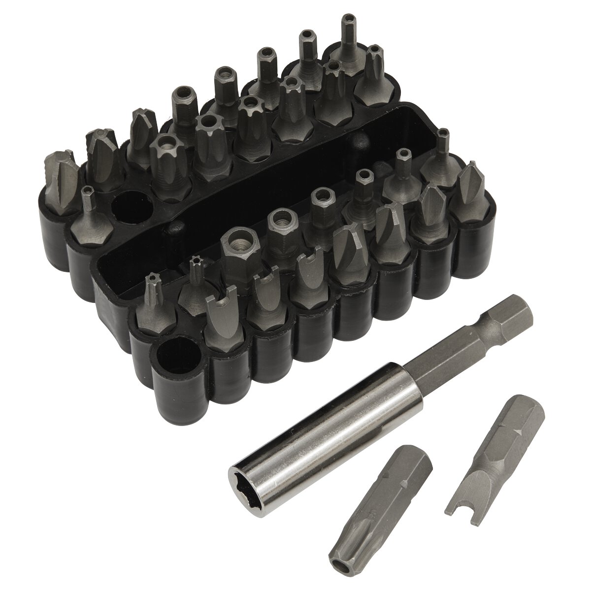 Security Bit & Magnetic Adaptor Set 33pc