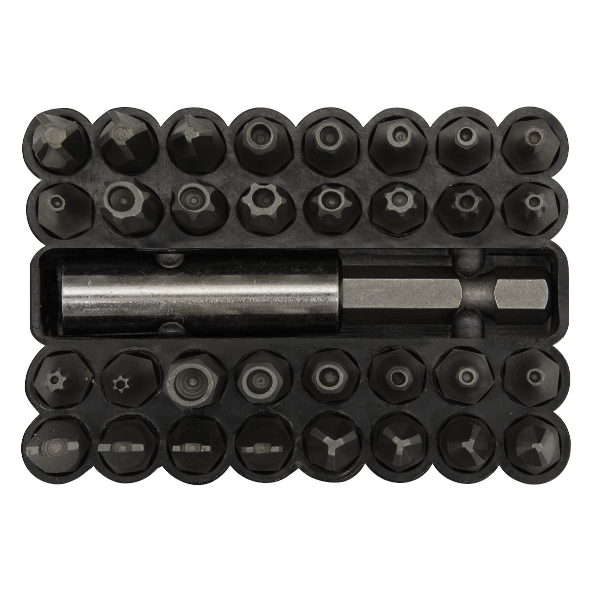 Security Bit & Magnetic Adaptor Set 33pc