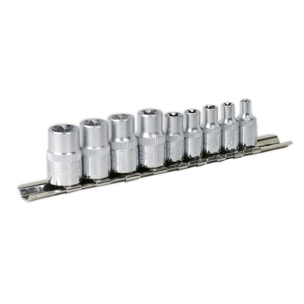 TRX-Star* Socket Set 9pc 1/4" & 3/8"Sq Drive E4-E8 & E10-E14