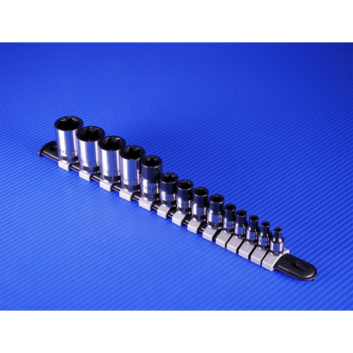 TRX-Star* Socket Set 14pc 1/4", 3/8" & 1/2"Sq Drive E4-E24 Black Series