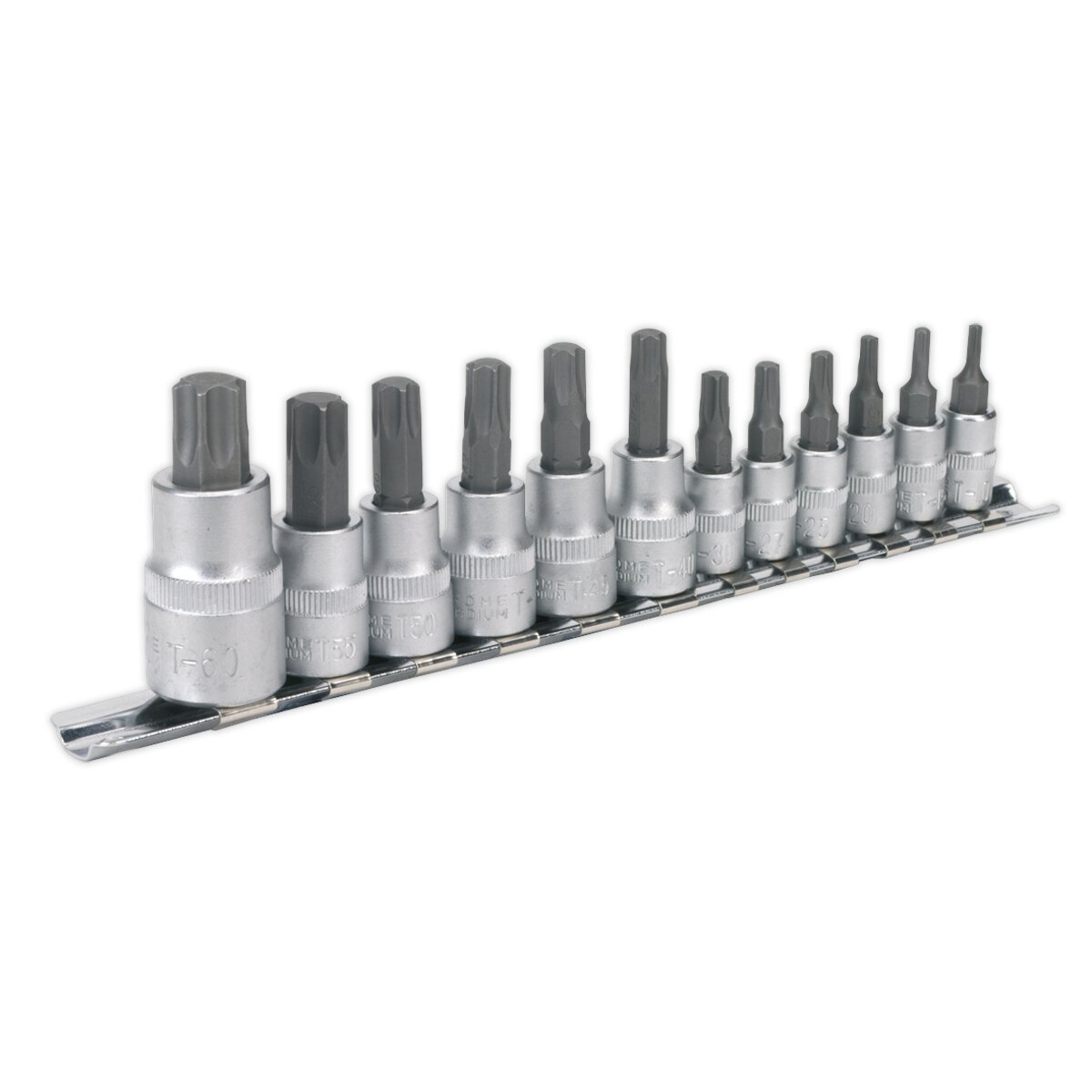 TRX-Star* Socket Bit Set 12pc 1/4", 3/8" & 1/2"Sq Drive