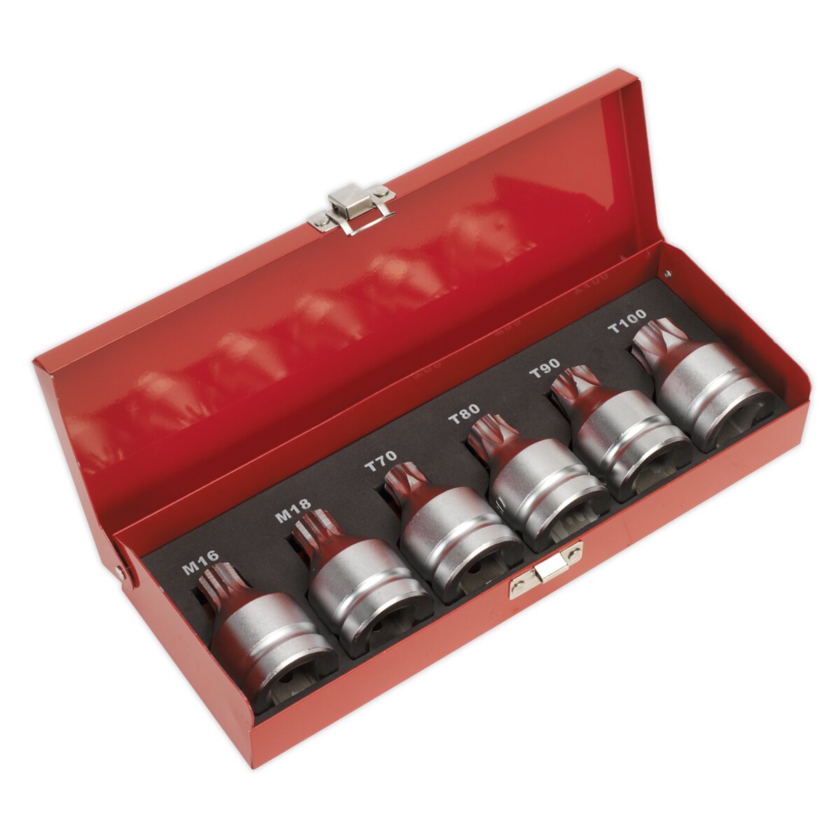 Security TRX-Star* & Security Spline Socket Bit Set 6pc 3/4"Sq Drive