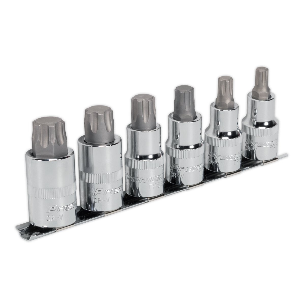 TRX-P* Socket Bit Set 6pc 1/2"Sq Drive 55mm