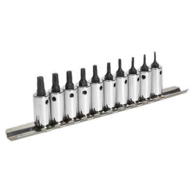TRX-Star* Socket Bit Set 10pc 1/4"Sq Drive