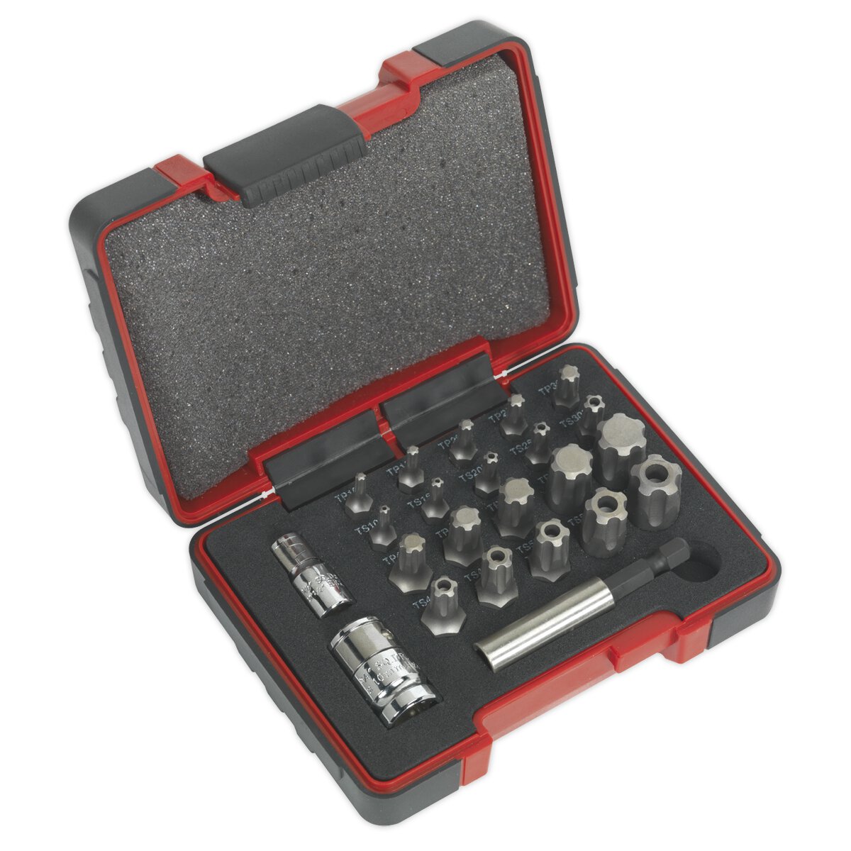 TRX-P* & Security TRX-TS* Bit Set 23pc 1/4" & 3/8"Sq Drive