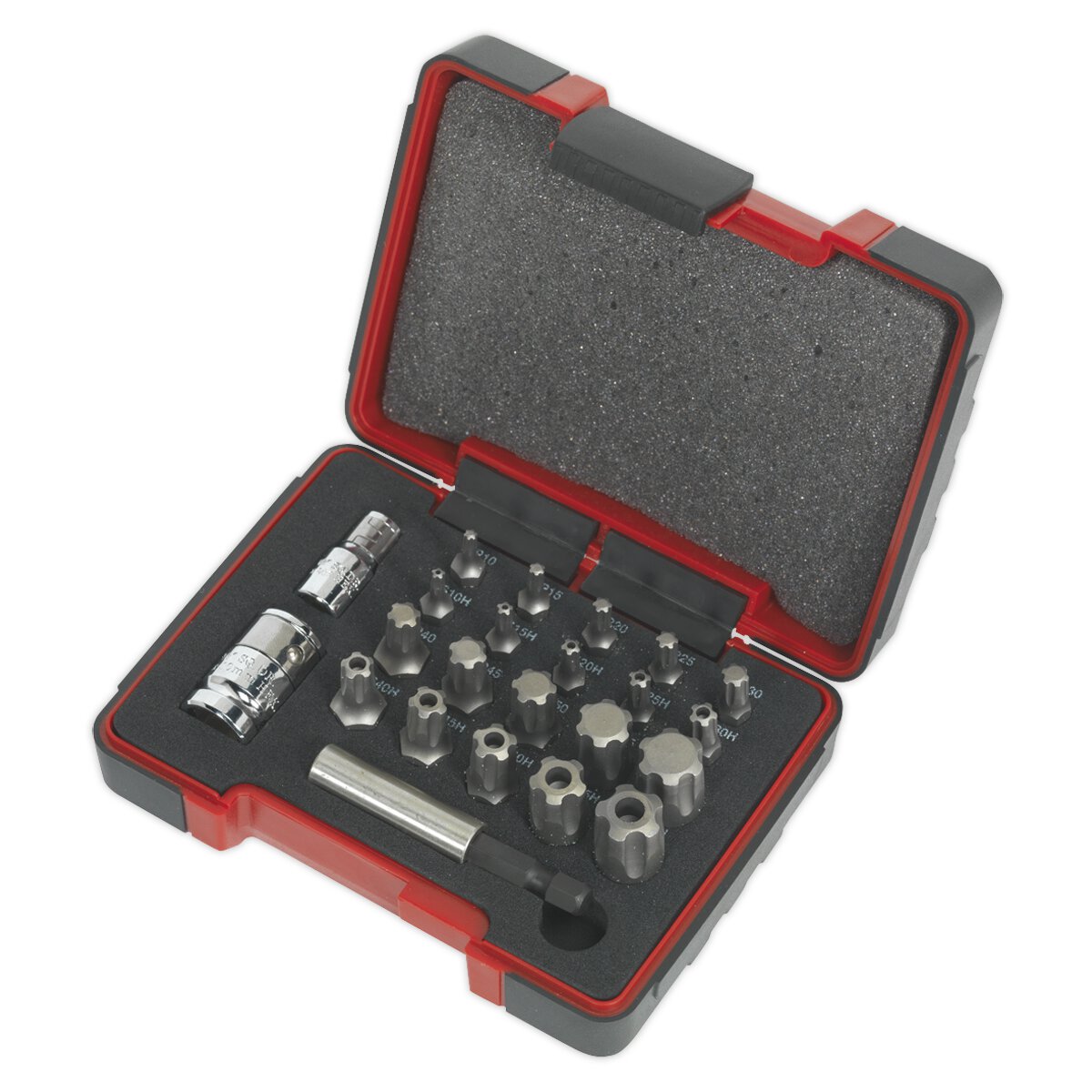 TRX-P* & Security TRX-TS* Bit Set 23pc 1/4" & 3/8"Sq Drive