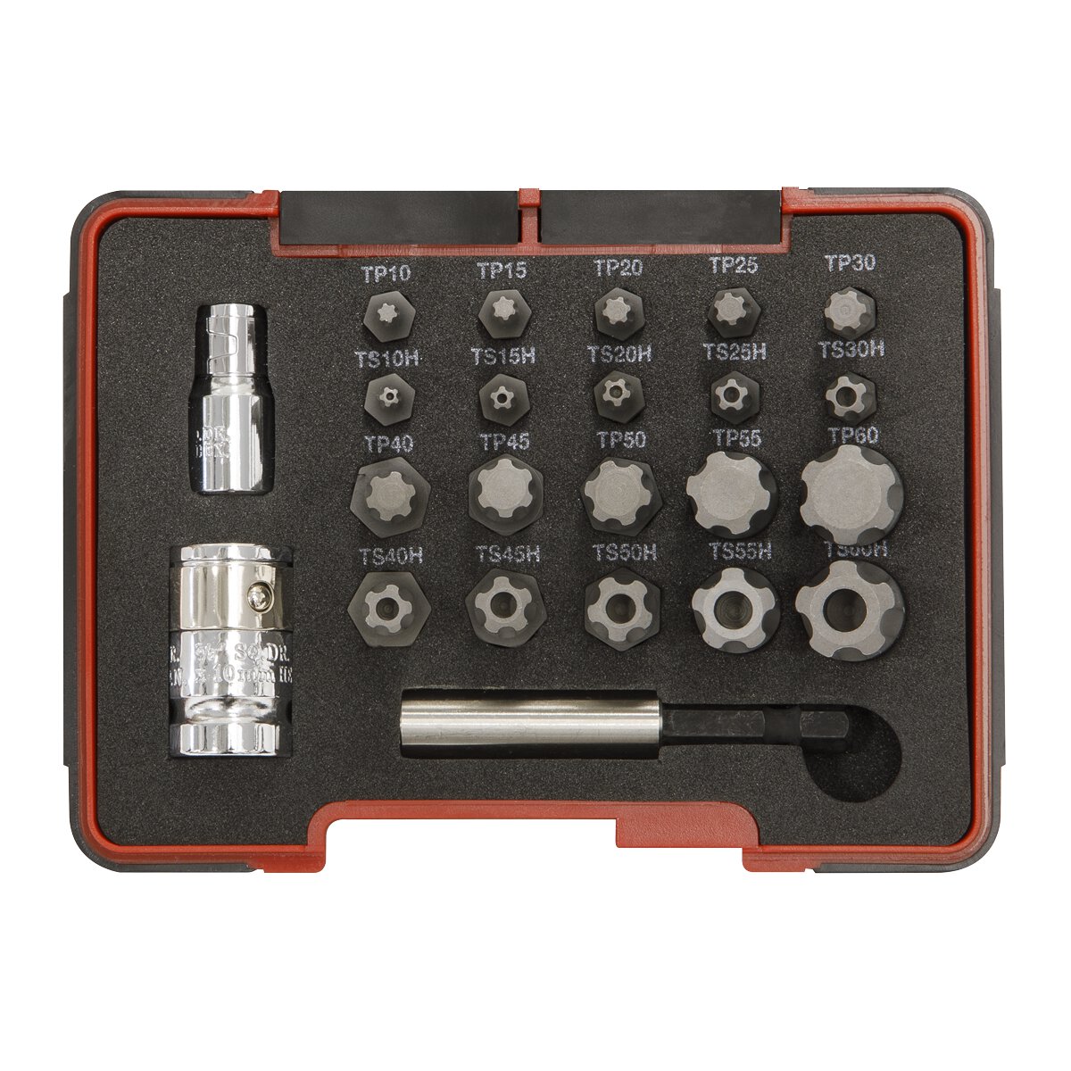 TRX-P* & Security TRX-TS* Bit Set 23pc 1/4" & 3/8"Sq Drive