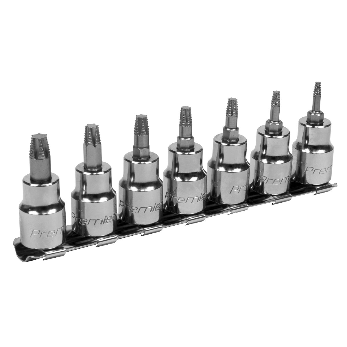 TRX-Star* Socket Bit Set Lock-On™ 7pc 3/8"Sq Drive