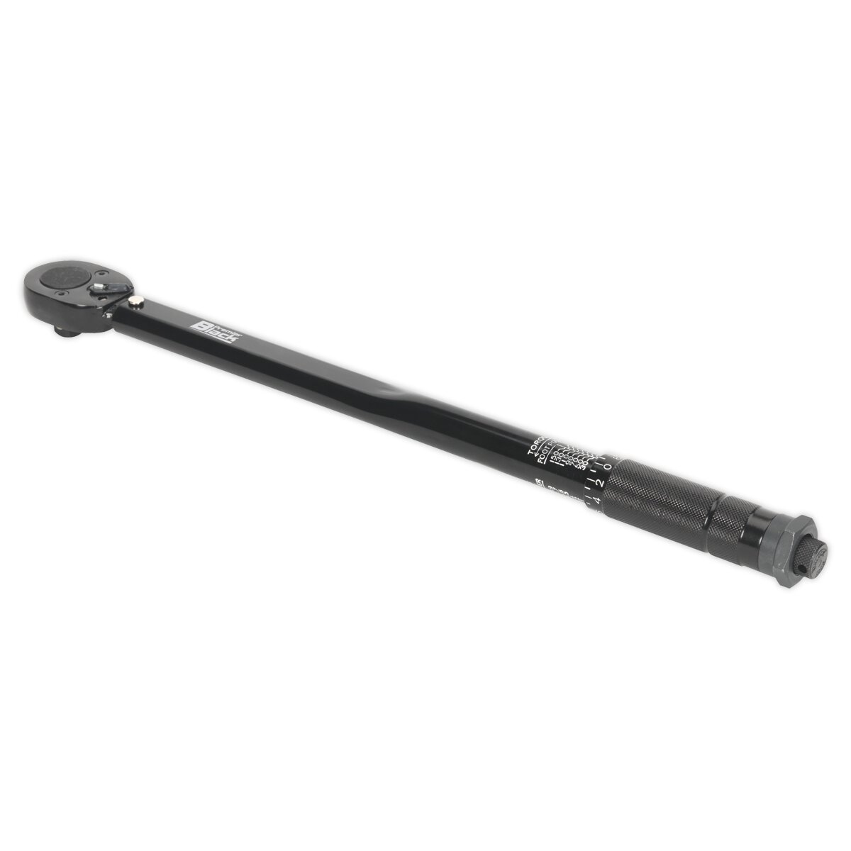Micrometer Torque Wrench 1/2"Sq Drive Calibrated Black Series