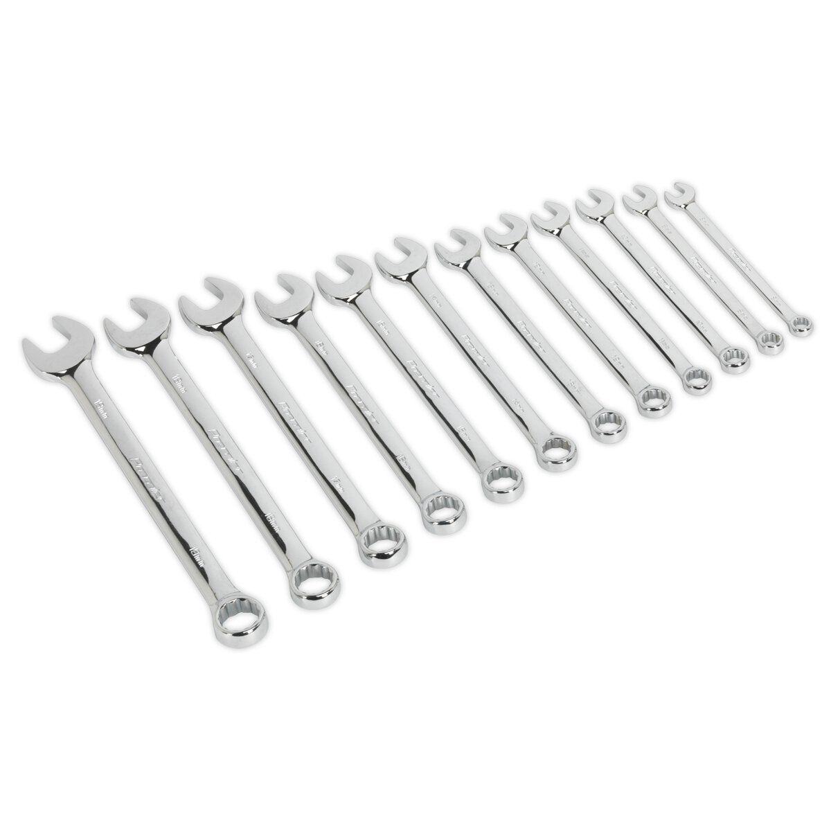 Combination Spanner Set 12pc Metric
