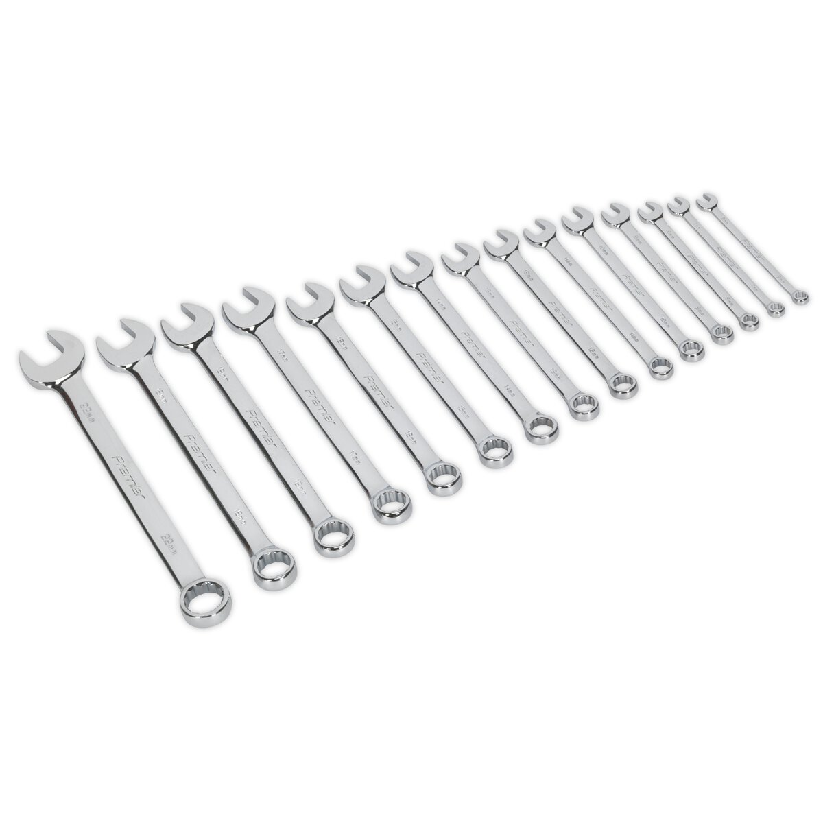 Combination Spanner Set 15pc Metric