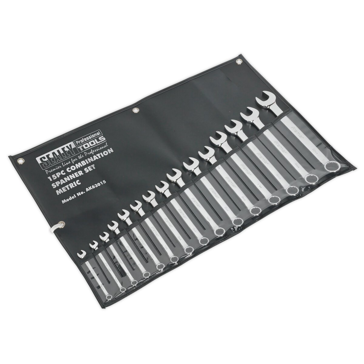 Combination Spanner Set 15pc Metric