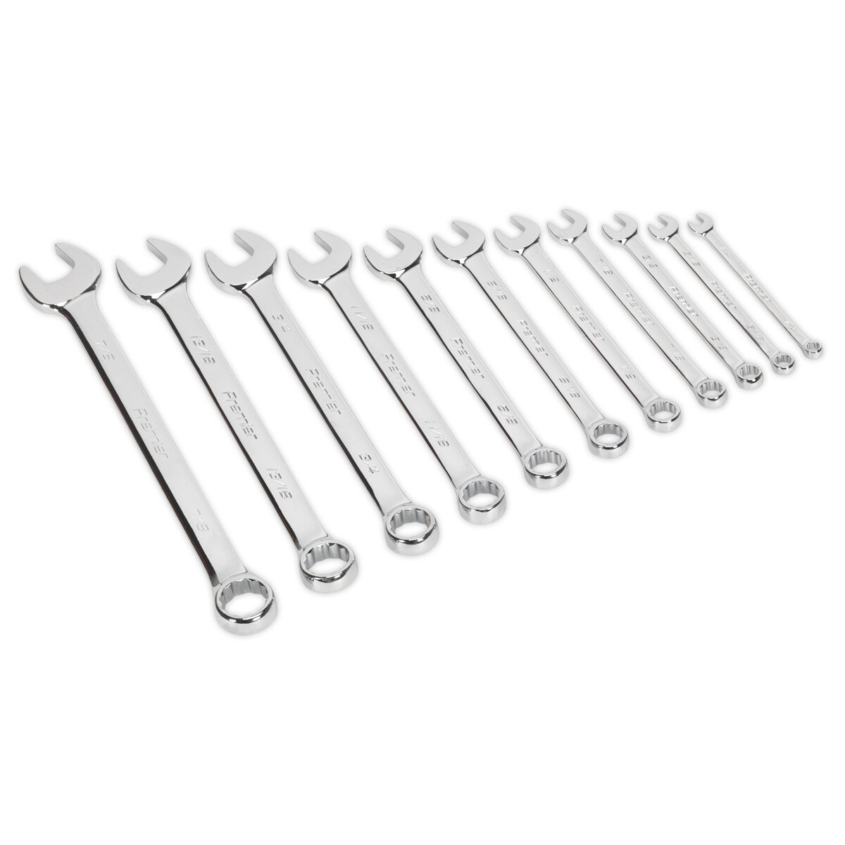 Combination Spanner Set 11pc Imperial