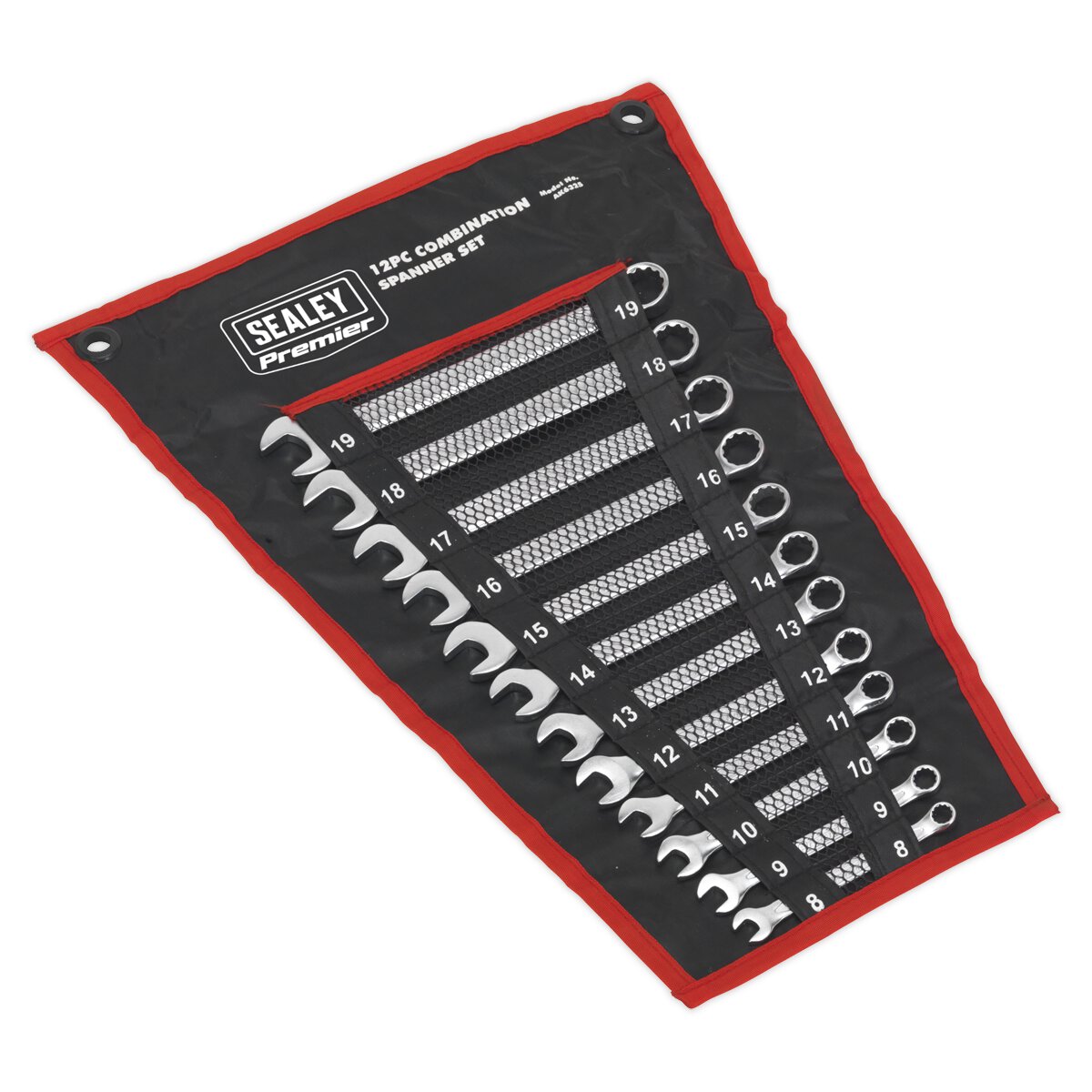 Combination Spanner Set 12pc Cold Stamped Metric