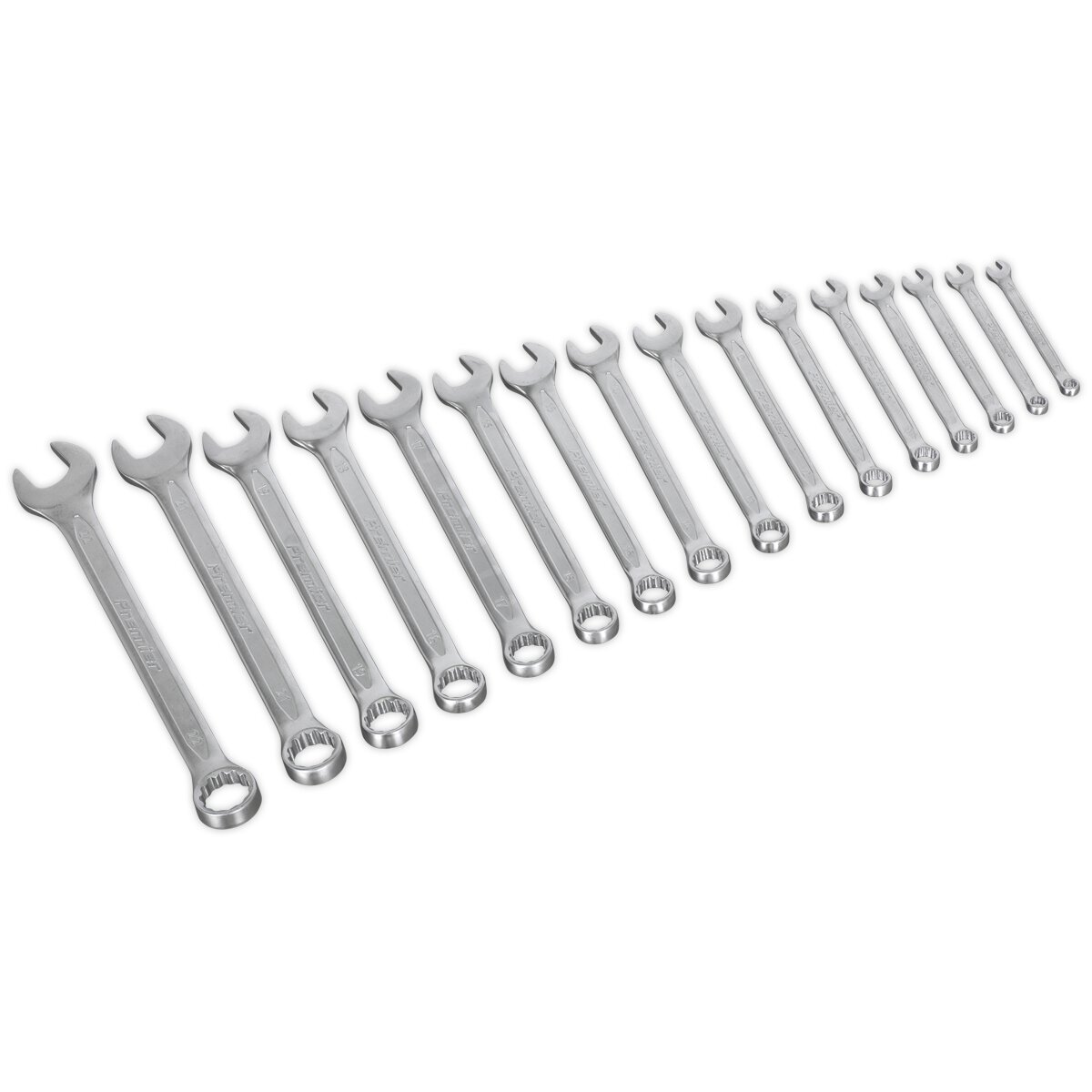 Combination Spanner Set 16pc Metric