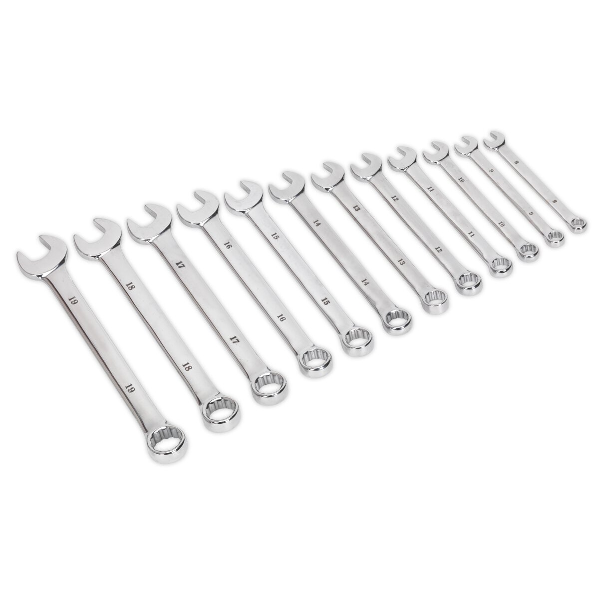 Combination Spanner Set 12pc Metric