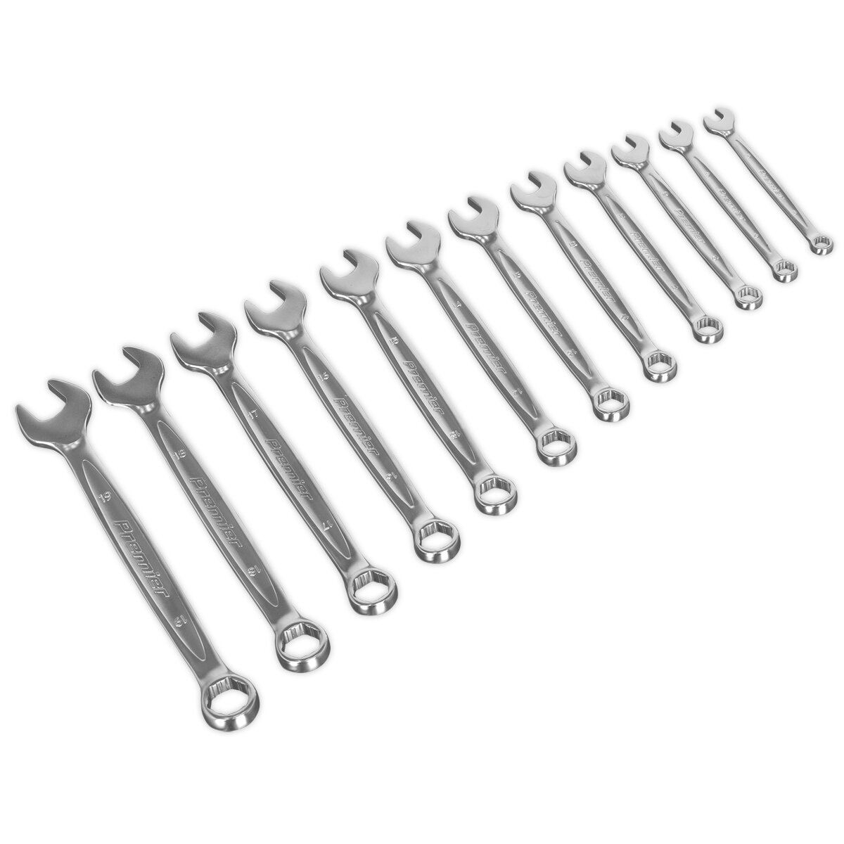 Combination Spanner Set 12pc Lock-On™ 6pt - Metric